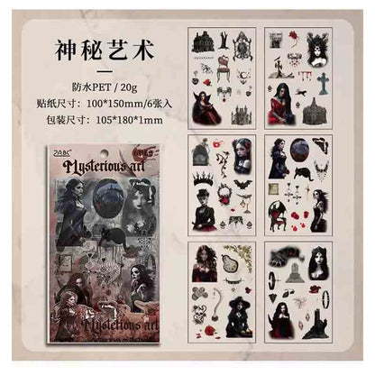 ZABC Gothic Series Sticker ATLTB-4
