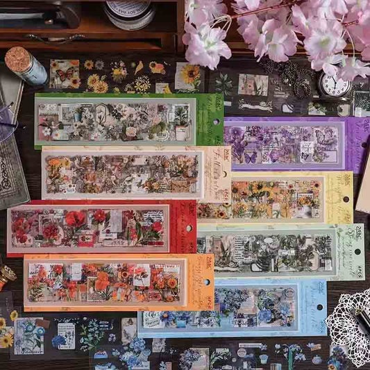 ZABC Love in All Seasons Deco PET Sticker SJJA-8