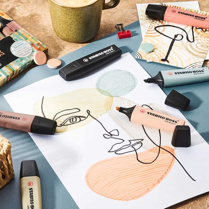 Stabilo | Boss Nature | Pack of 30 Display | Highlighter Pen