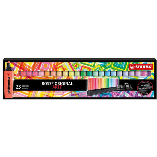 Stabilo | Boss Original Highlighter Pen | Set of 23