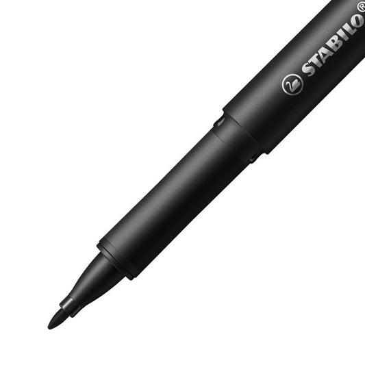 Stabilo | dr!ver Series | Premium Fineliner | 0.8mm | Medium | Black