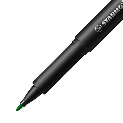 Stabilo | dr!ver Series | Premium Fineliner | Medium | Pack of 5 | Green