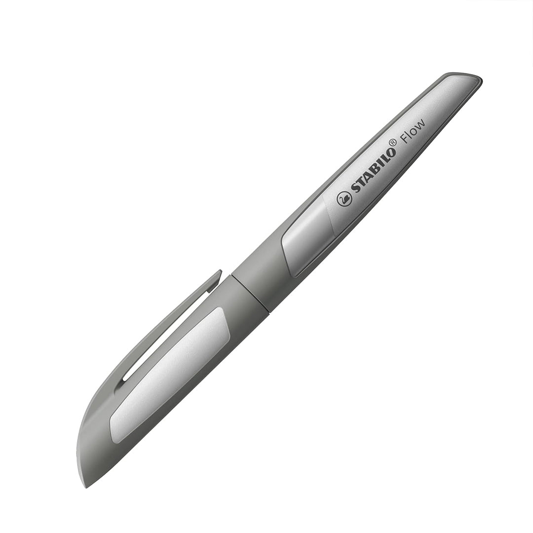 Stabilo | Fountain Pen | Flow Monochrome | Medium Nib | Grey
