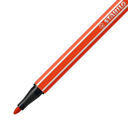 Stabilo | Pen 68 Arty | Premium Fibre-tip Pen | Pack Of 12 | Assorted Colours