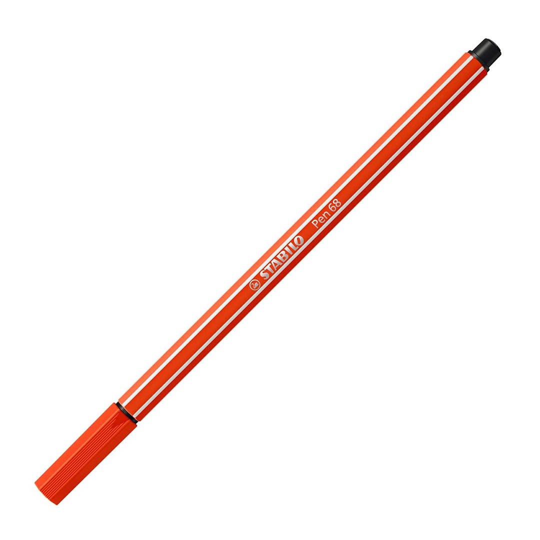 Stabilo | Pen 68 Arty | Premium Fibre-tip Pen | Pack Of 12 | Assorted Colours