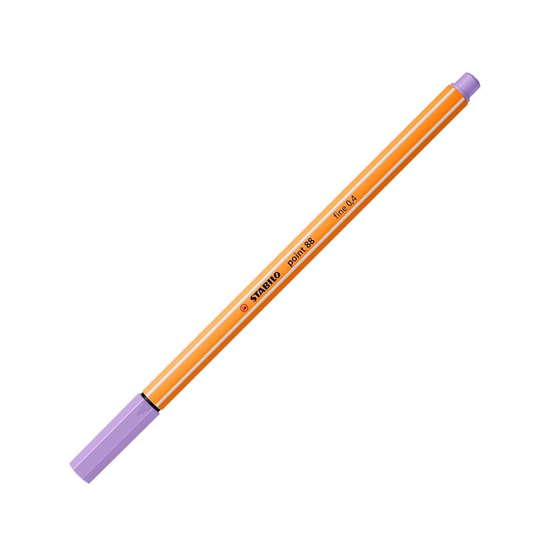 Stabilo | Point 88 | Fineliner | Wallet of 24 | Assorted Colours | Multicolor