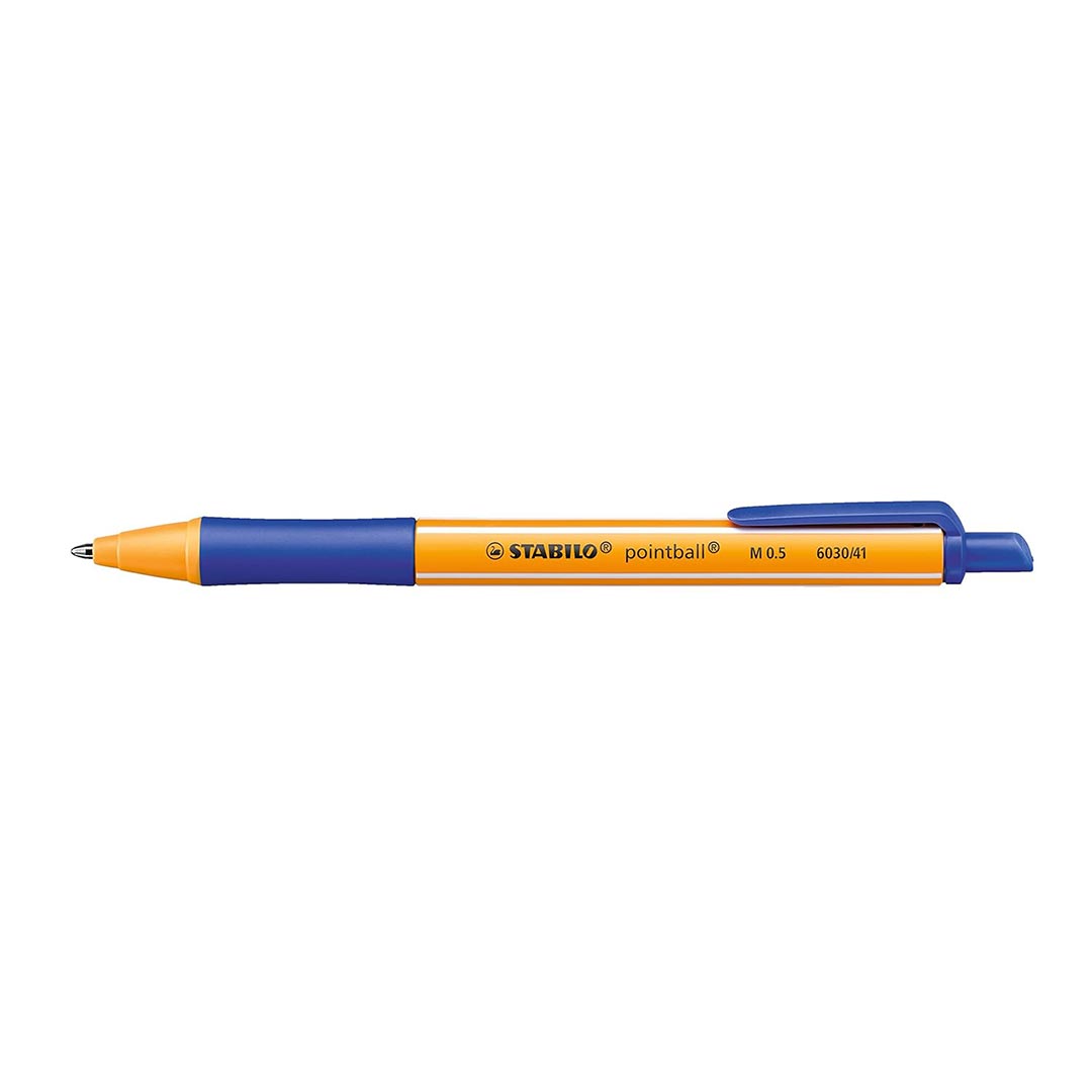 Stabilo | Pointball | Ballpoint Pen | Multicolored | Pack Of 4