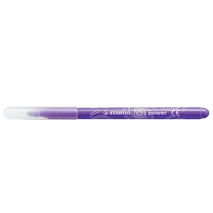 Stabilo | Power | Fibre-Tip | Pack of 12 | Assorted Colours
