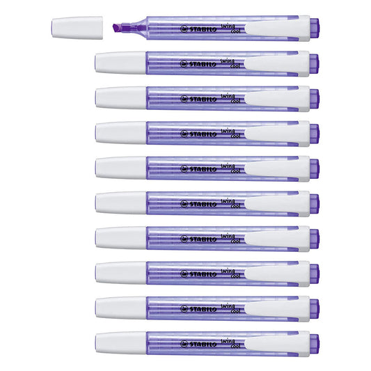 Stabilo | Swing Cool | Lavender | Pack Of 10Pcs | Highlighter Pen