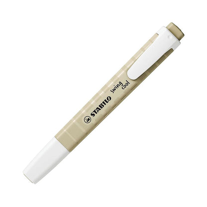 Stabilo | Swing Cool | Nature Colors | Mud Green | Pack Of 10 | Highlighter Pen