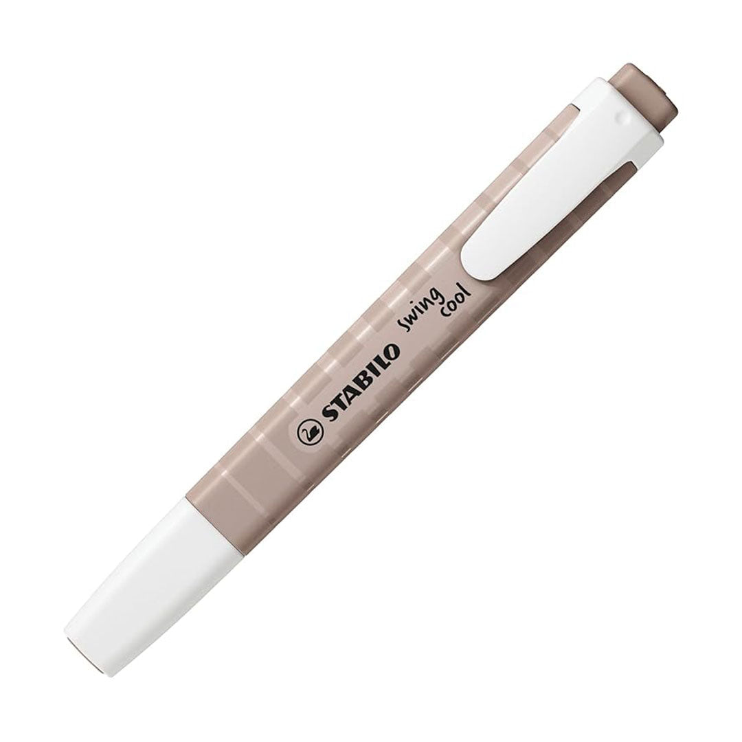 Stabilo | Swing Cool | Nature Colors | Warm Grey | Pack Of 10 | Highlighter Pen